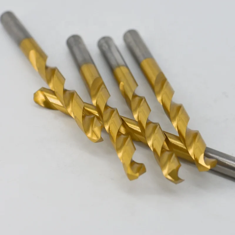Tungsten steel drill bit high hardness tungsten steel high speed super hard drilling twist drill