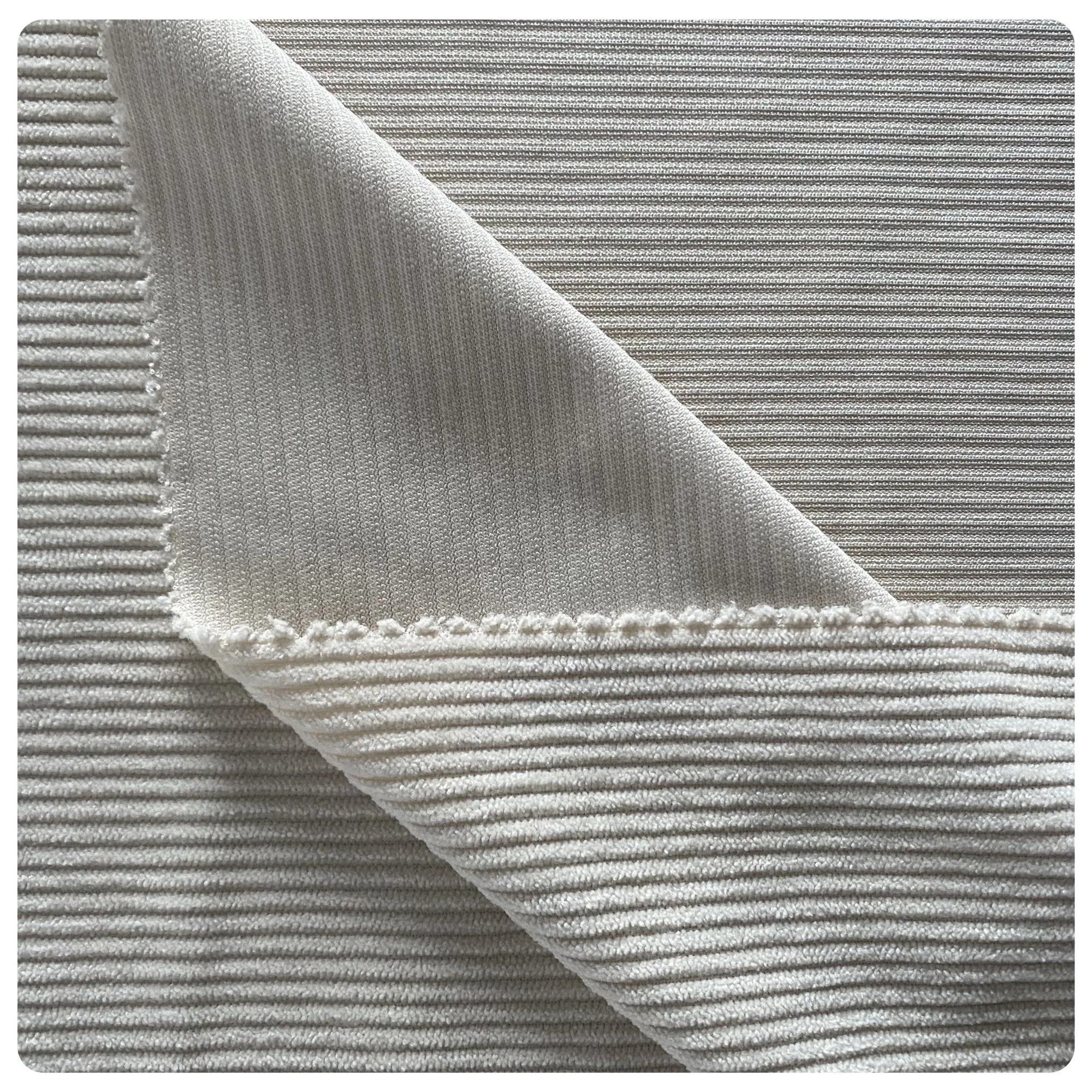 Hot Sale pure color stretch velour fabric 100% polyester corduroy velvet
