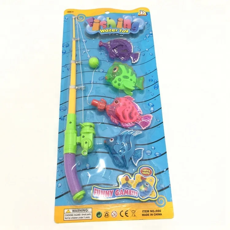 Best Selling Kids Plastic Electric Funny Fishing Game Toys with Light