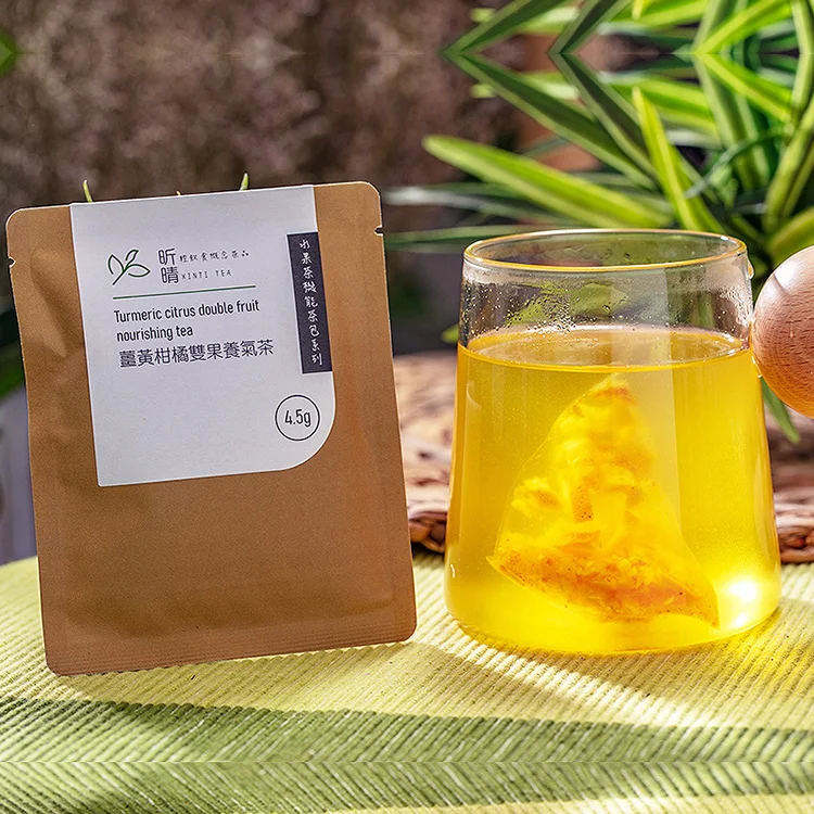 
Taiwan Pineapple Citrus Turmeric Fruit Tea Herbal Tea 10pcs/box Natural Health afternoon tea manufacturer wholesale OEM ODM 