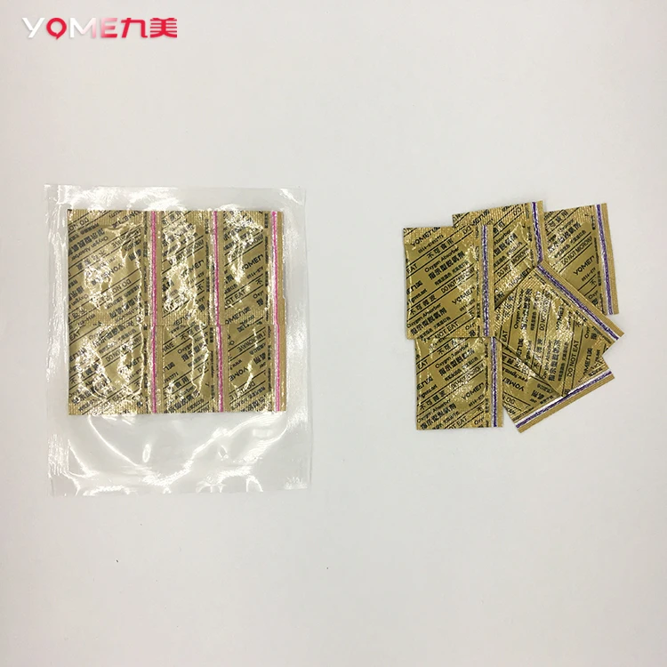 golden supplier 30cc best kept iron powder oxygen absorber with indicator for oily food