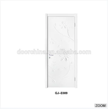 
Chinese Well-known GUJIA Door white pvc mdf door Design Sunmica 