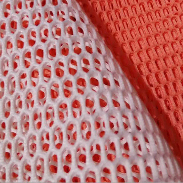 Honeycomb mesh hexagonal fabric mesh fabric 3D stripe mesh