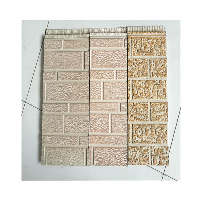 pu sandwich panels exterior wall decorative siding panel prefabricated/modular homes brick pu board brick interior panel sheet