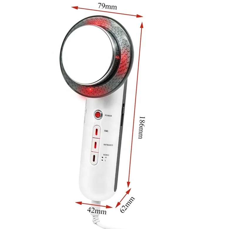 Liman Fat Burner Cavitation Beauty Machine 3 in 1 Body slimming Massager vibrator infrared EMS