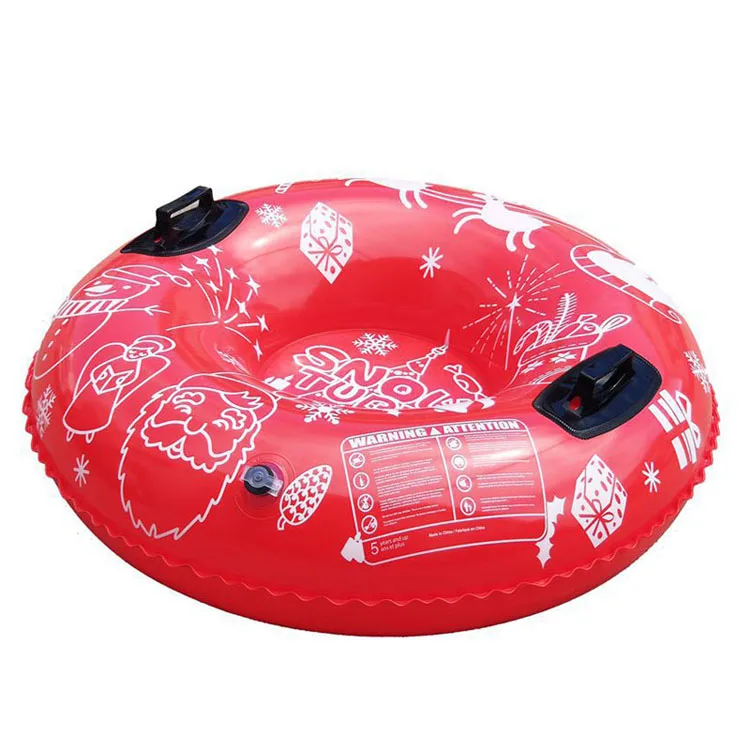 New Design Custom Christmas Holiday Inflatable Snow Sledg Tube for