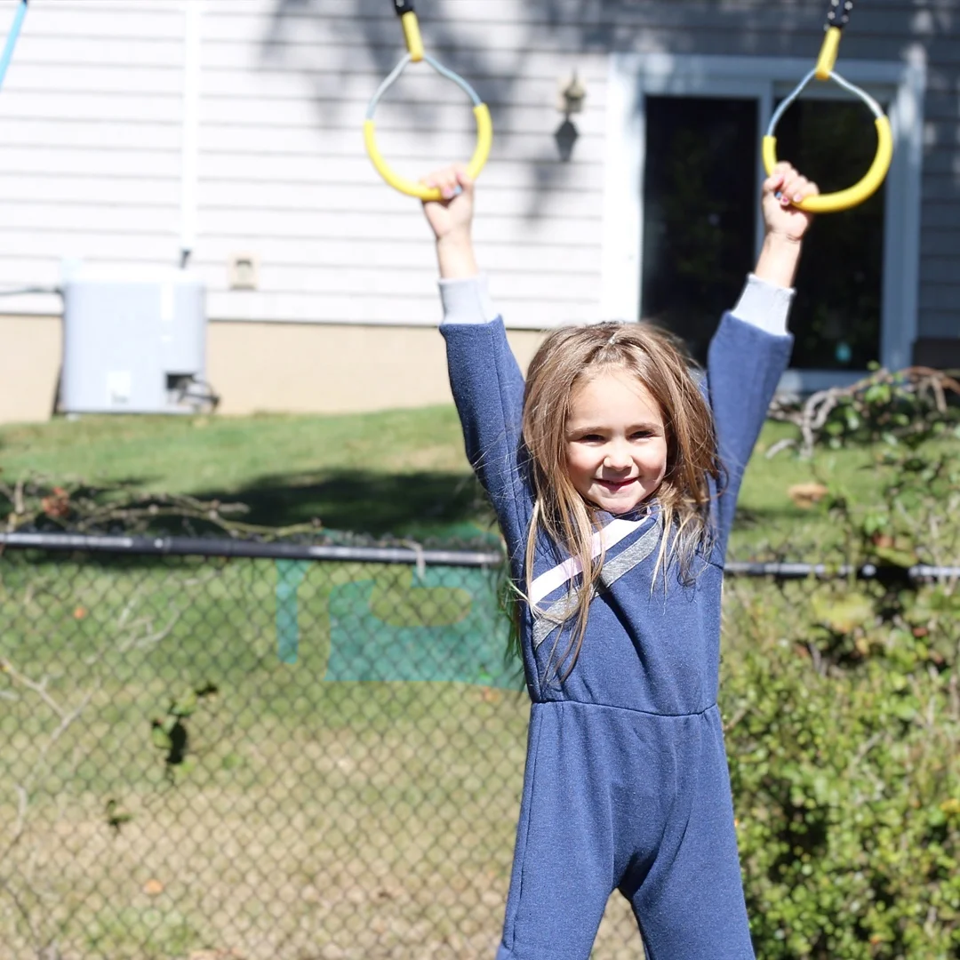 Ninja Obstacle Course for Kids Backyard, Double Weatherproof Slacklines and Accessories ninja course amusements