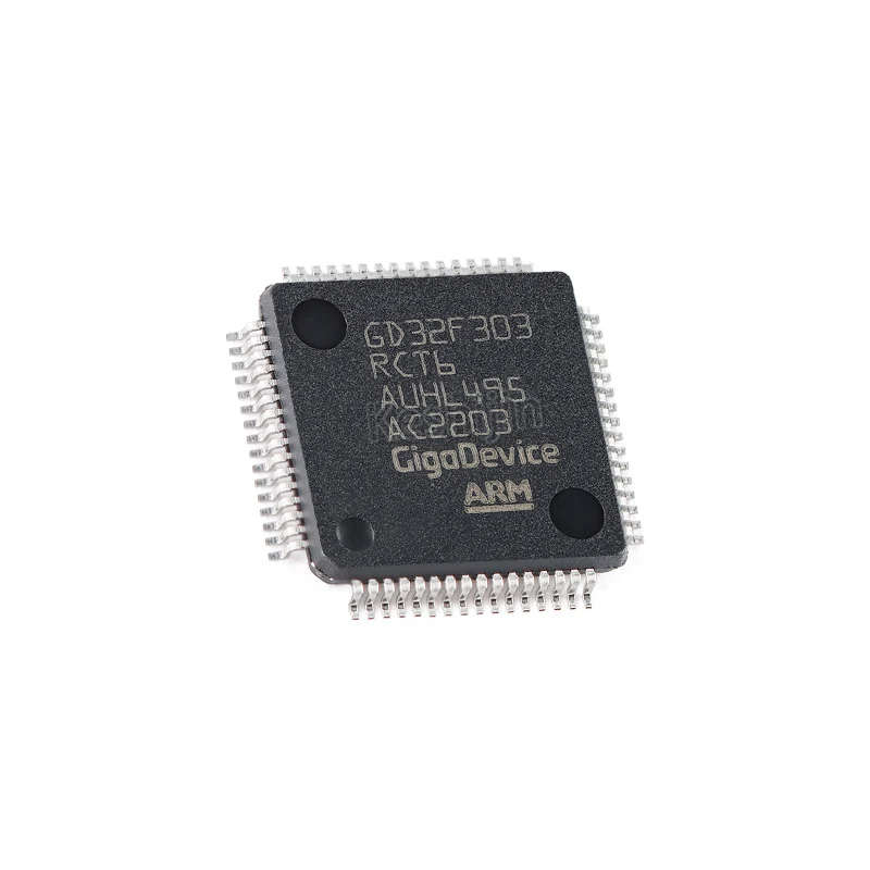 Новая и оригинальная интегральная схема GD32F303RCT6 QFP64 IC Chip GD32F303RCT6
