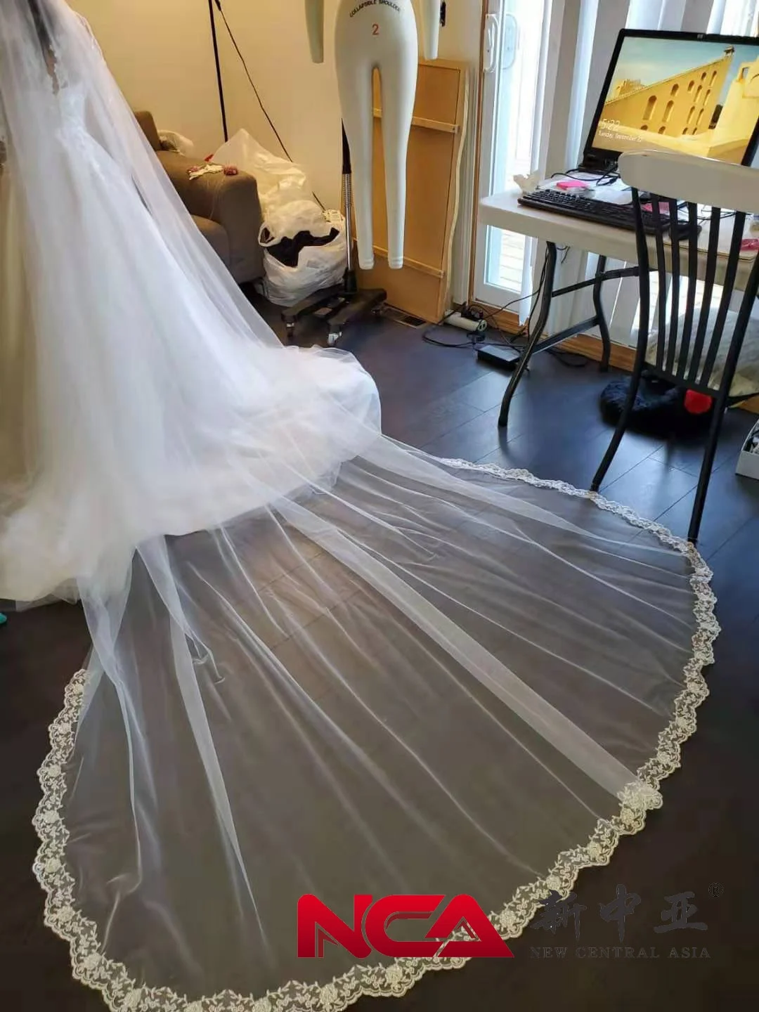 Wholesale 20D Nylon Tulle Knitting Plain Illusion Tulle Fabrics For Bridal Gown Dress