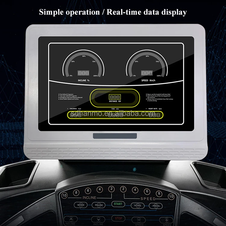 2022 Hot Selling Products Commercial Grade Automatic Motorized Electronic Running Machine Treadmills