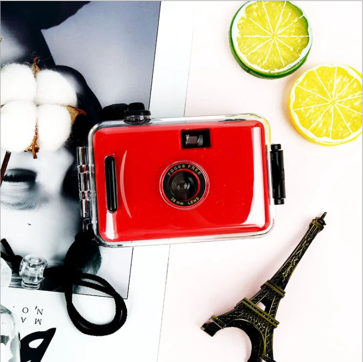 Оптовая продажа Fujifilm 35 мм пленочная камера для детей милая подводная дешевая многоцветная водонепроницаемая пленка на заказ