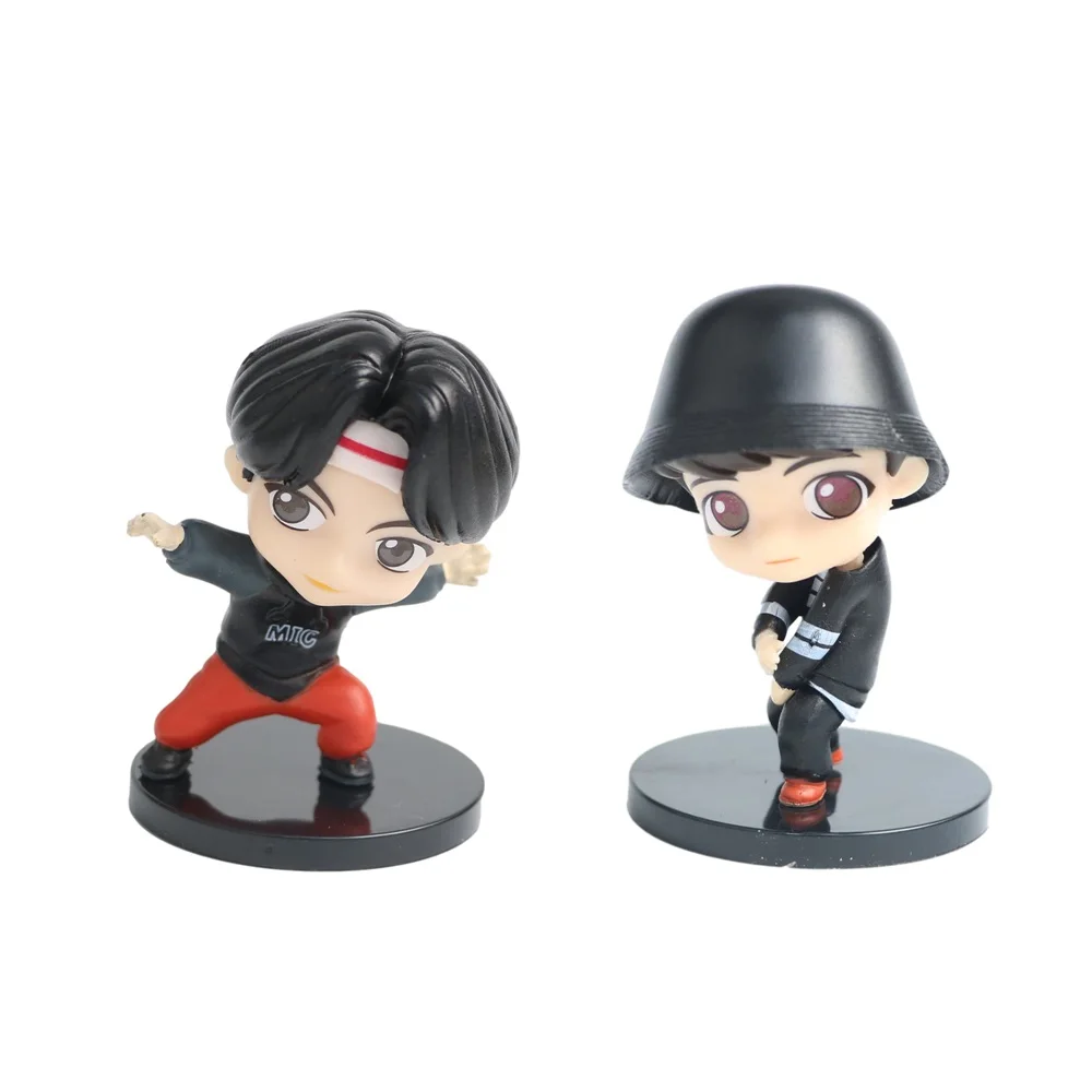 Горячая продажа 7 предметов в партии корейский мальчик группа Nam-чжун Ким сок Jin мин Юн Gi Чжи тэ Хен вентиляторы рисунок