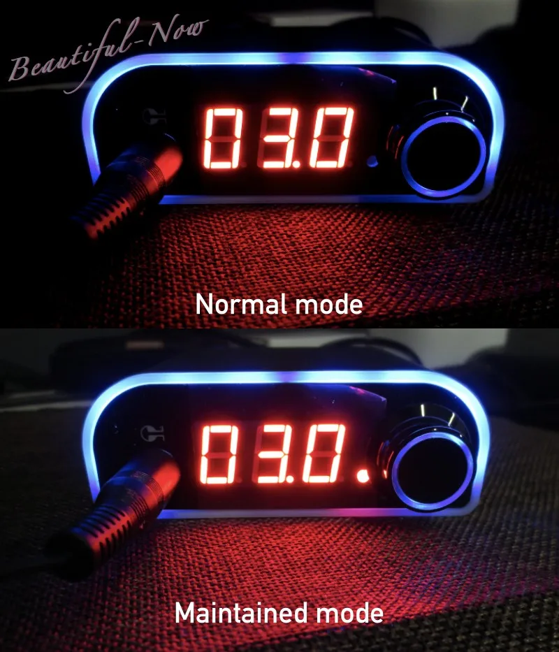 Aurora Power Supply Hot Sale Professional Yellow Digital Tattoo Power Supply