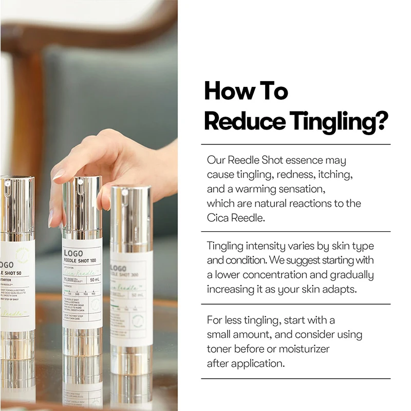 OEM COSMETICS Reedle Shot 700 Essence Ultimate Facial Essence Skin Refining Instant Skin Care Centella Complex Hyaluronic Acid