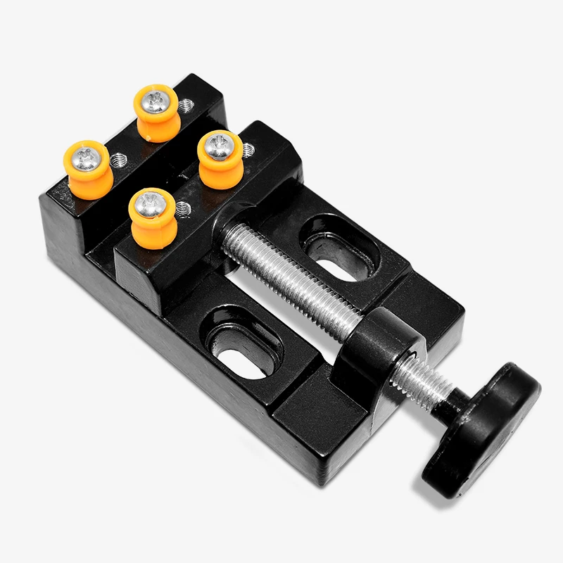 Engraving seal fixing vise Stationery fixing fixture Bench vice Small vise DIY small flat pliers Drilling machine clamping tool