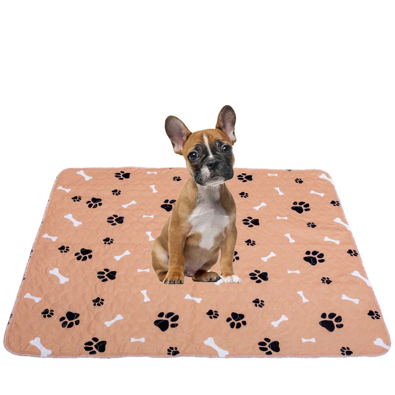 Hot Sale 4 Layer Waterproof Quick Absorbing Washable Pet Potty Training Toilet Reusable Dog Pee Pad for Dogs