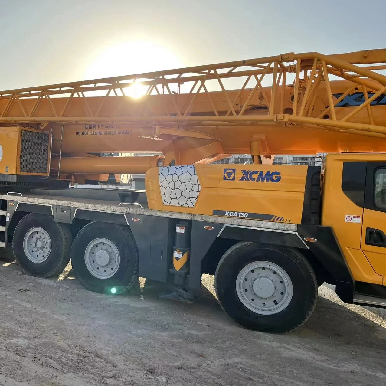 Top quality XCM-G 130 ton mobile truck crane for sale