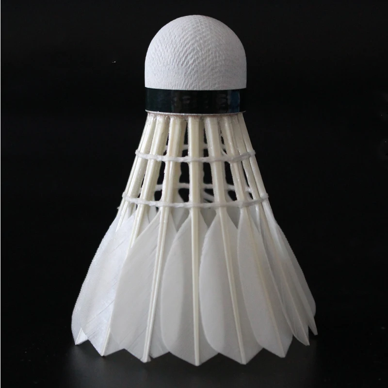 Manufacturer China OEM Customization Wholesale Class A Tournament Goose Feather Material Badminton Shuttlecock