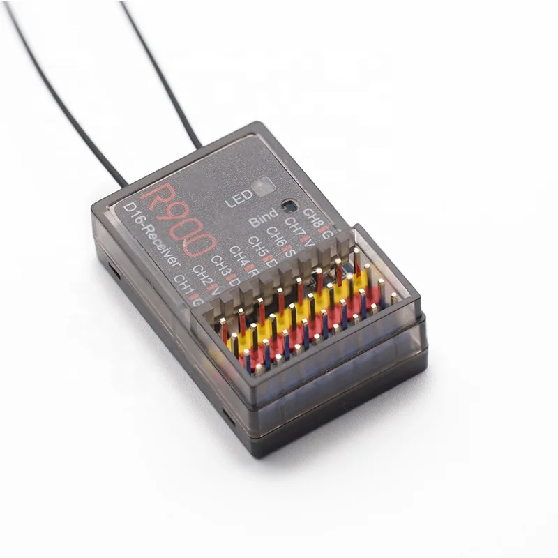 Jumper R900 Mini Receiver PWM 900MHz 915MHz Long Range RX Compatible with T18 T16 T18 Pro Remote Control