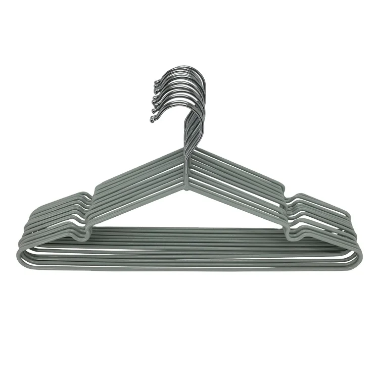 Hotel Metal Coat Hangers Hooks For Hanging Stainless Steel Metal Hangers