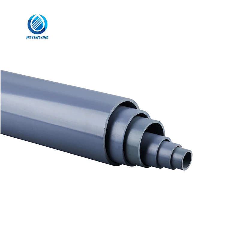 Wholesale ASTM F441 Schedule 80 CPVC Pipes,SCH80 Standard For Hot Water Supply White OEM Customized
