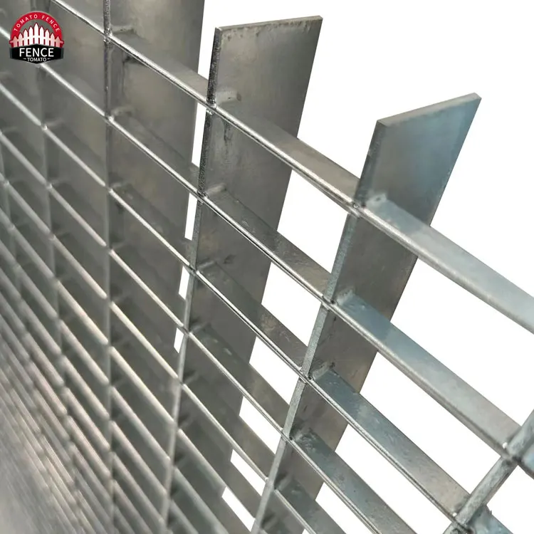 Heavy Duty Serrated Galvanized Gratings - Ideal for Platform Walkways and Driveway Drains
