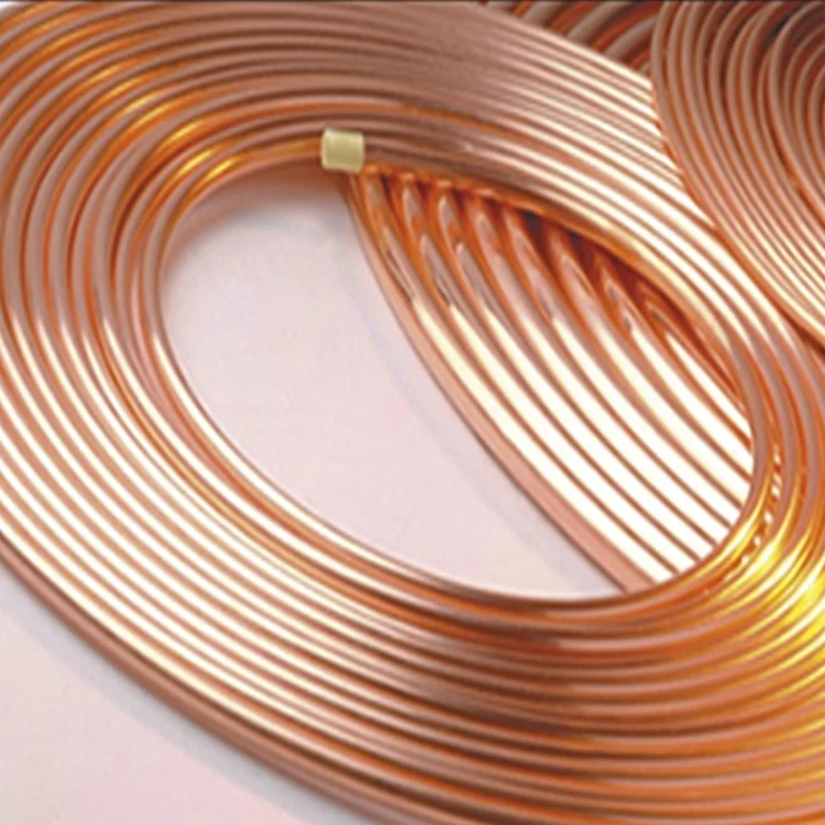 High quality, wholesale and cheap twisted copper pipe smooth surface copper pipes 5 inch copper pipe