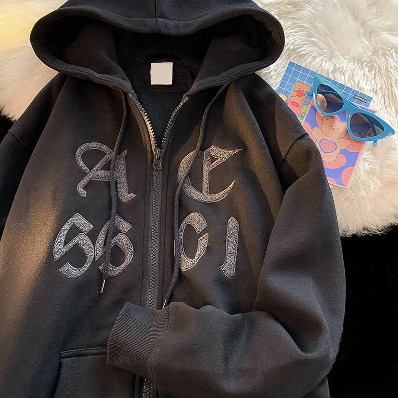 free sample full zip ups high quality winter hip-hop youth knitted hoodies men dtg custom workout embroidery logo heavyweight