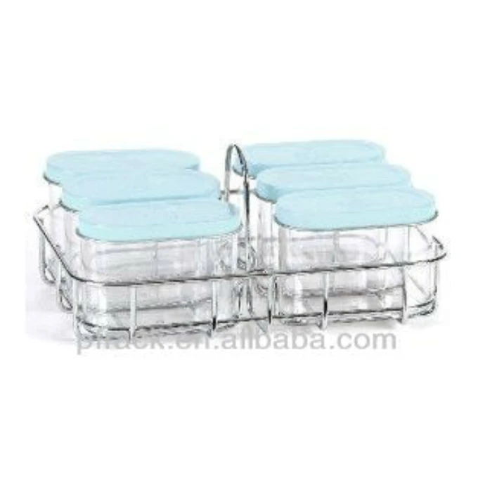 Wholesale Customized Kitchen Organizer Spices Metal Kitchen Basket Spices Rack