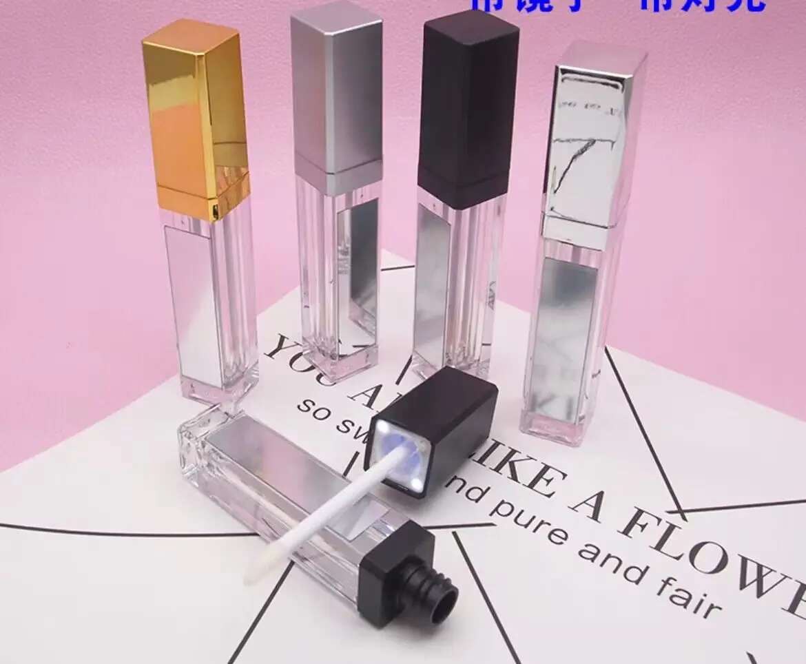 High Quality Glitter Lip Gloss OEM Glossy Lipgloss Lip Tnit Multi Colors Private Label Lipstick