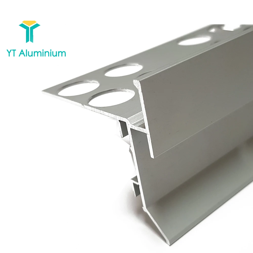 Aluminum Balcony Edge Trim with Weep Holes Balcony Trim Joiner