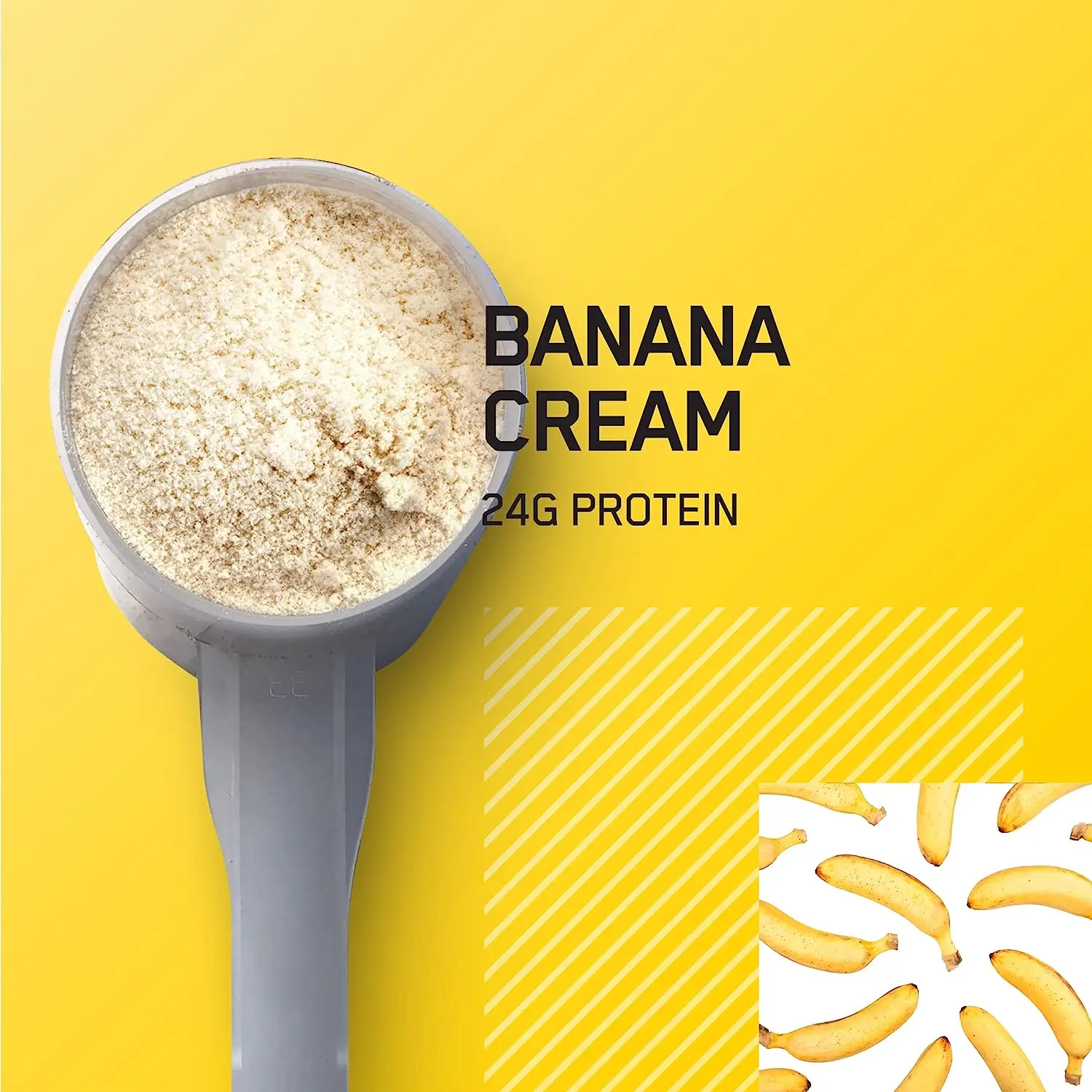 OEM production and manufacture Support Build Maintain Muscle Supplement Banana Cream Flavor Whey Protein Powder