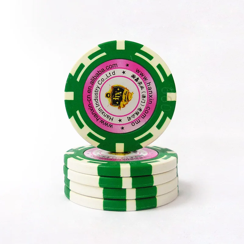 2022 World Hottest Pure Clay Casino Poker Chips
