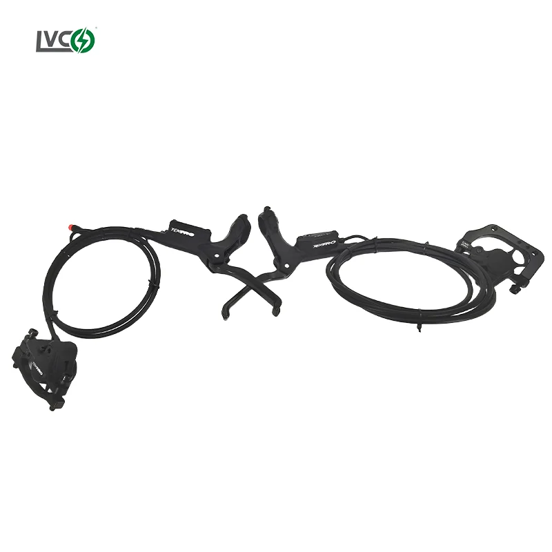 LVCO E-bike Tektro Hydraulic Disc Brake Aluminum Alloy Electric Bike Control Shifter Cut Power off Bicycle Brakes