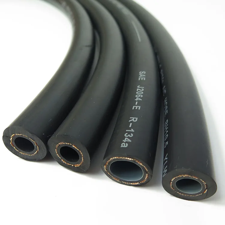 13/32 inch Flexible Smooth Surface Fiber Braid R410a A/C Pipe