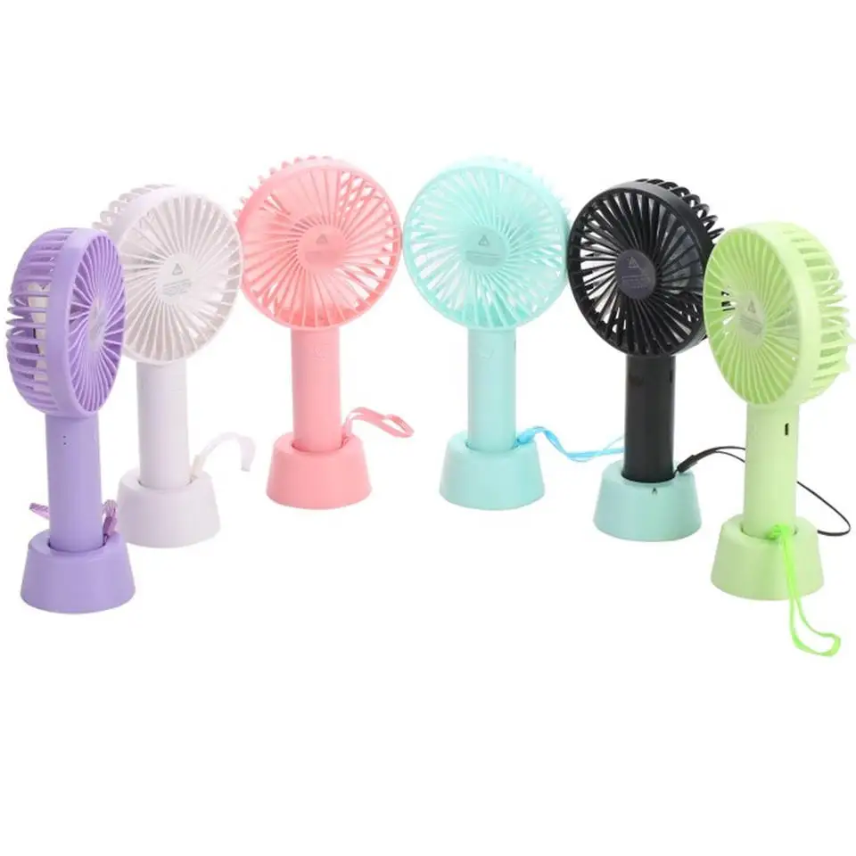 Summer Portable Electric Hand Held Rechargeable Mini Air Cooling Fans