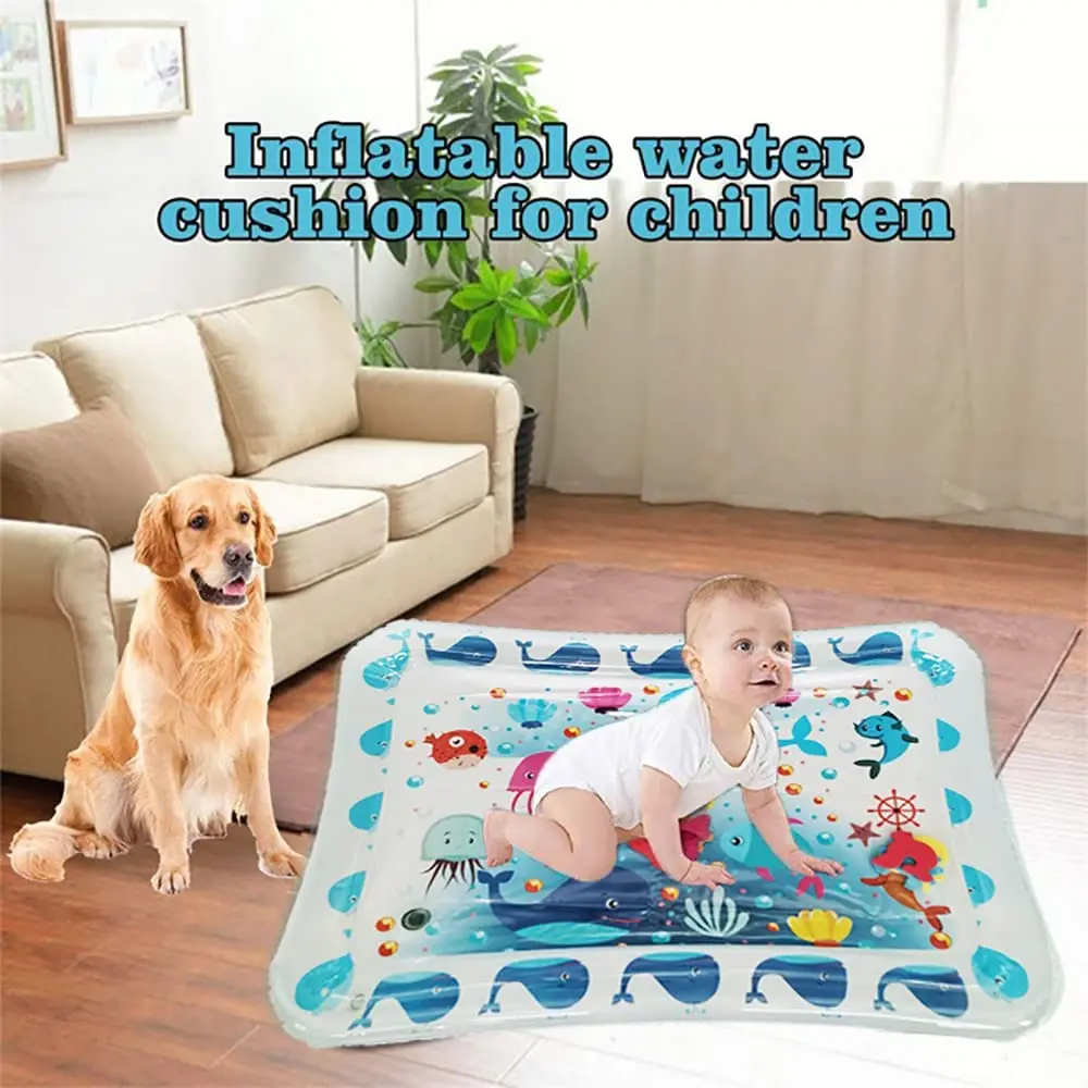 Baby Water Mat Inflatable Cushion Infant Toddler Water Play Mat for Children Early Education Developing Baby Toy Summer Toys