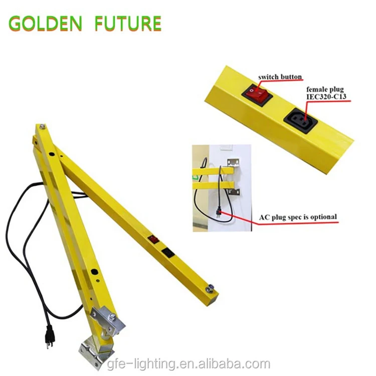 Factory Direct Supply High Quality Warehouse Bay Light Truck Dock Lighting 30W LED Loading Dock Light with Flexible Arm