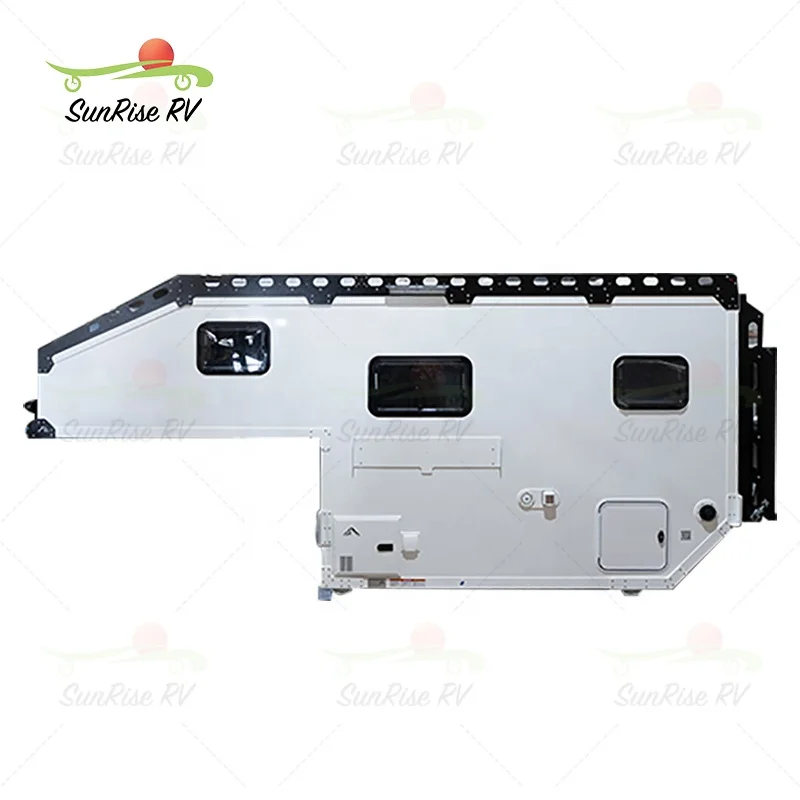 Sunrise RV 4x4 Expedition Camper Van индивидуальный внедорожный пикап Для Кемпинга Легкие капотные снаряды для кемпинга