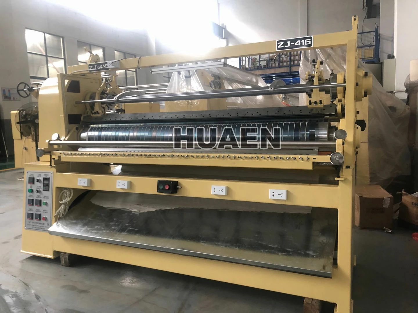  Фабрика Changzhou HuaEn ZJ- 416 Складная машина с ножом для ткани и