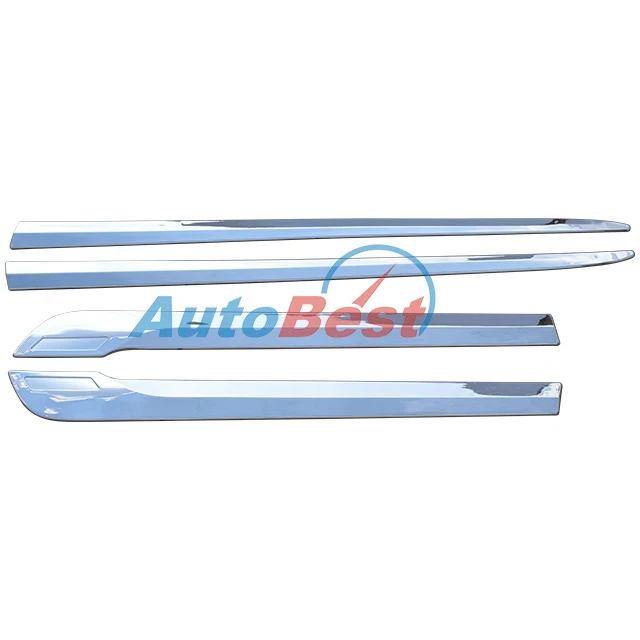 ABS CHROME LOWER DOOR SIDE MOULDING DOOR TRIM DOOR GARNISH FOR TOYOTA COROLLA 2014 ALTIS