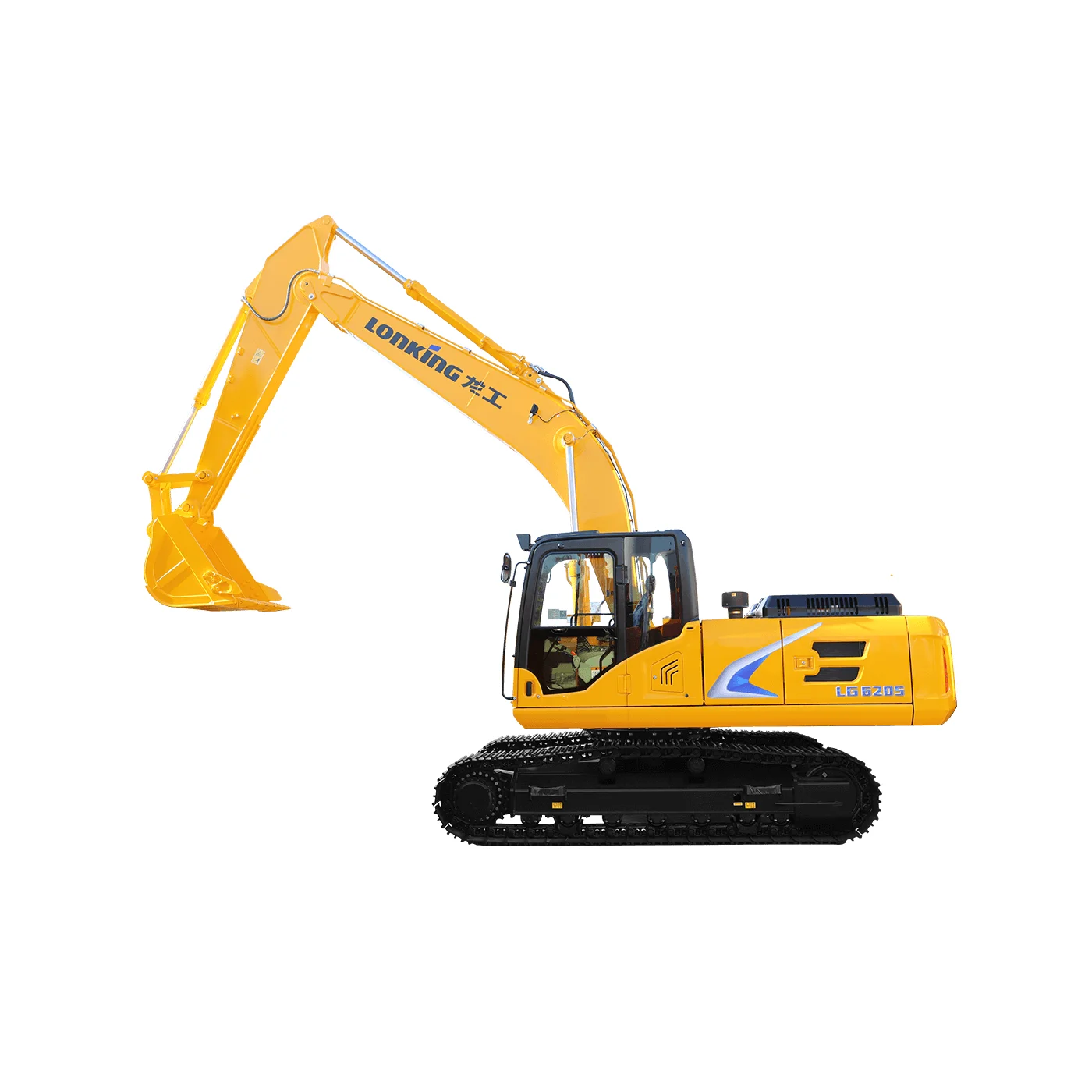 Lonking LG6205 20 тонн гусеничный экскаватор Китай завод 21 тонный землеройный