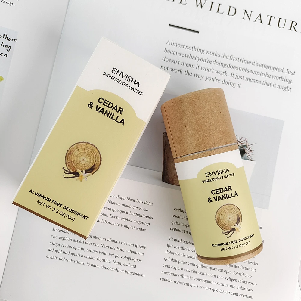 OEM/ODM Aluminium Free Desodorante Vegan Alum Stick Deodorizer Antiperspirant Deodorant Cruelty Free Deodorant Stick