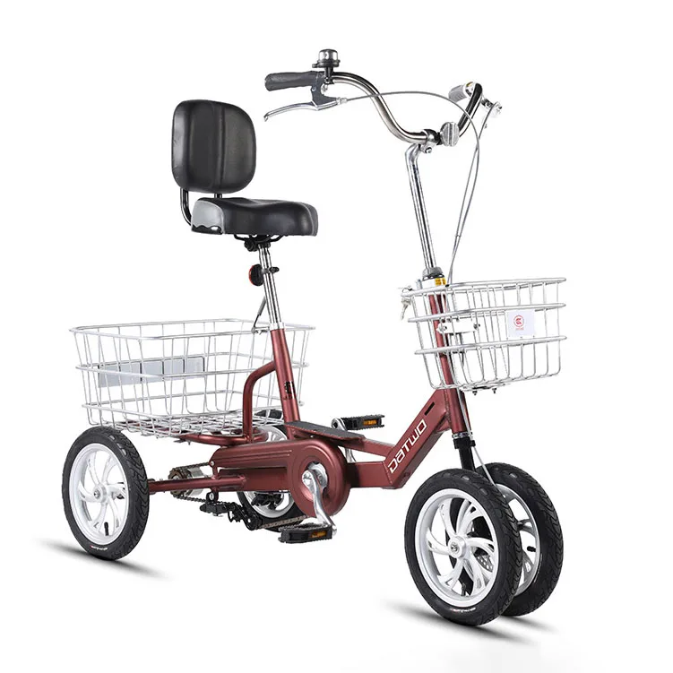 Оптовая продажа дешевые взрослые большие колеса 14 дюймов трехколесный грузовой велосипед Взрослый