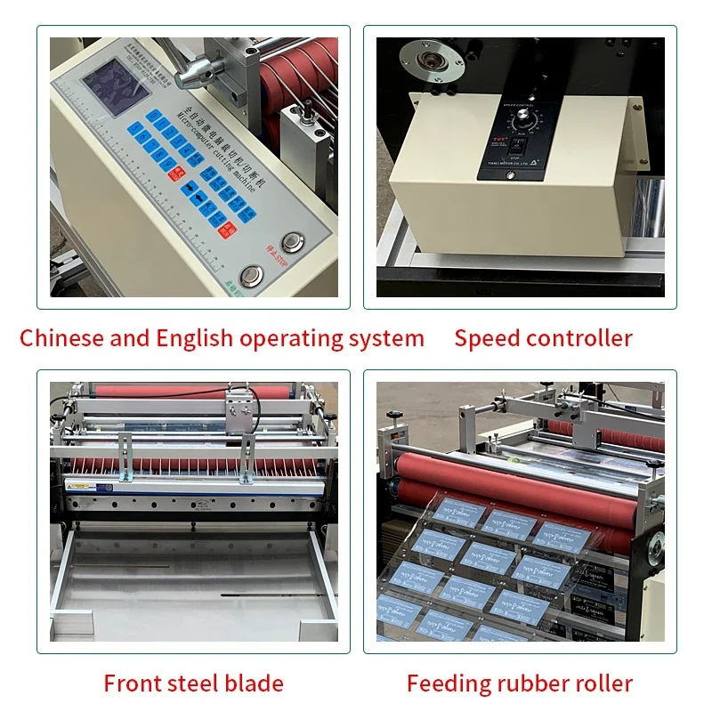 China sells high quality automatic electric eye positioning PVC cutting machine PET film slicer PE film cutting machine