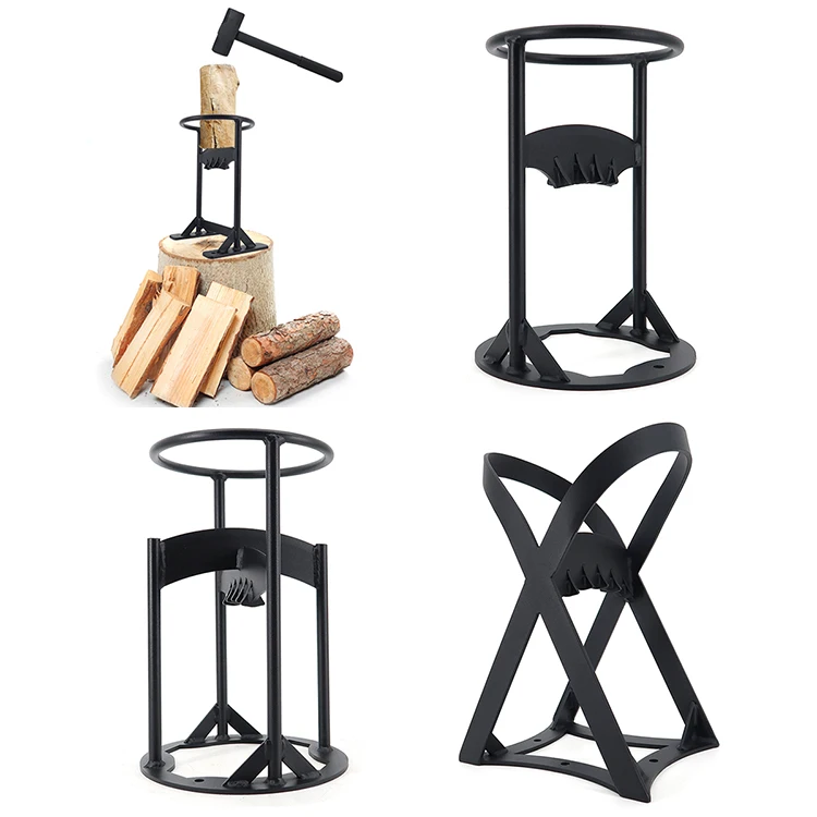 Portable Small Super Axe Cheap Manual Hand Kindlling Fire Cracker Sale Wood Splitting Wedge Firewood Processor Log Splitter