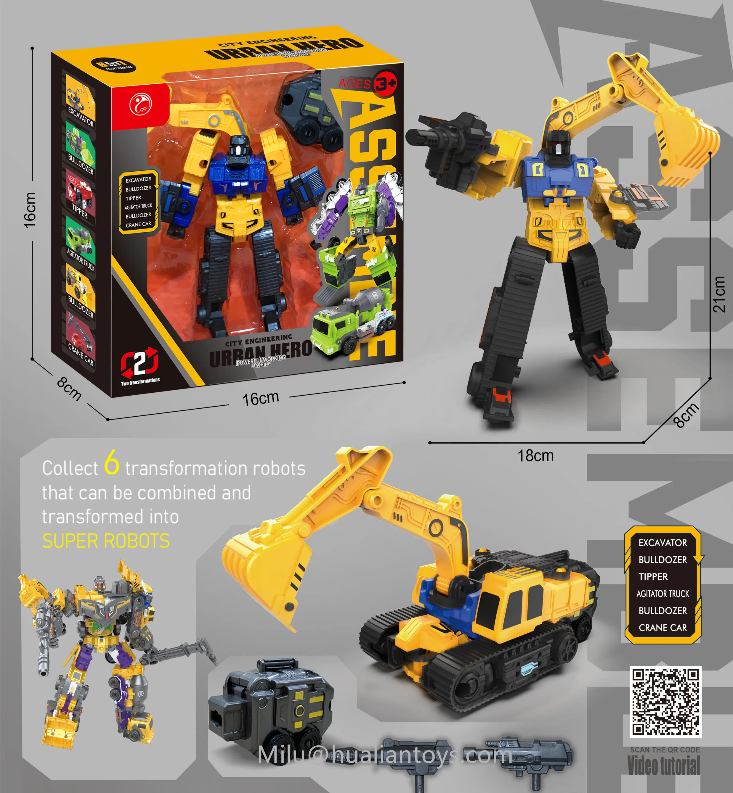 Plastic Engineering toy vehicles Deformation Car toy robots Transforming Smart Robot transform robot toys for Kids