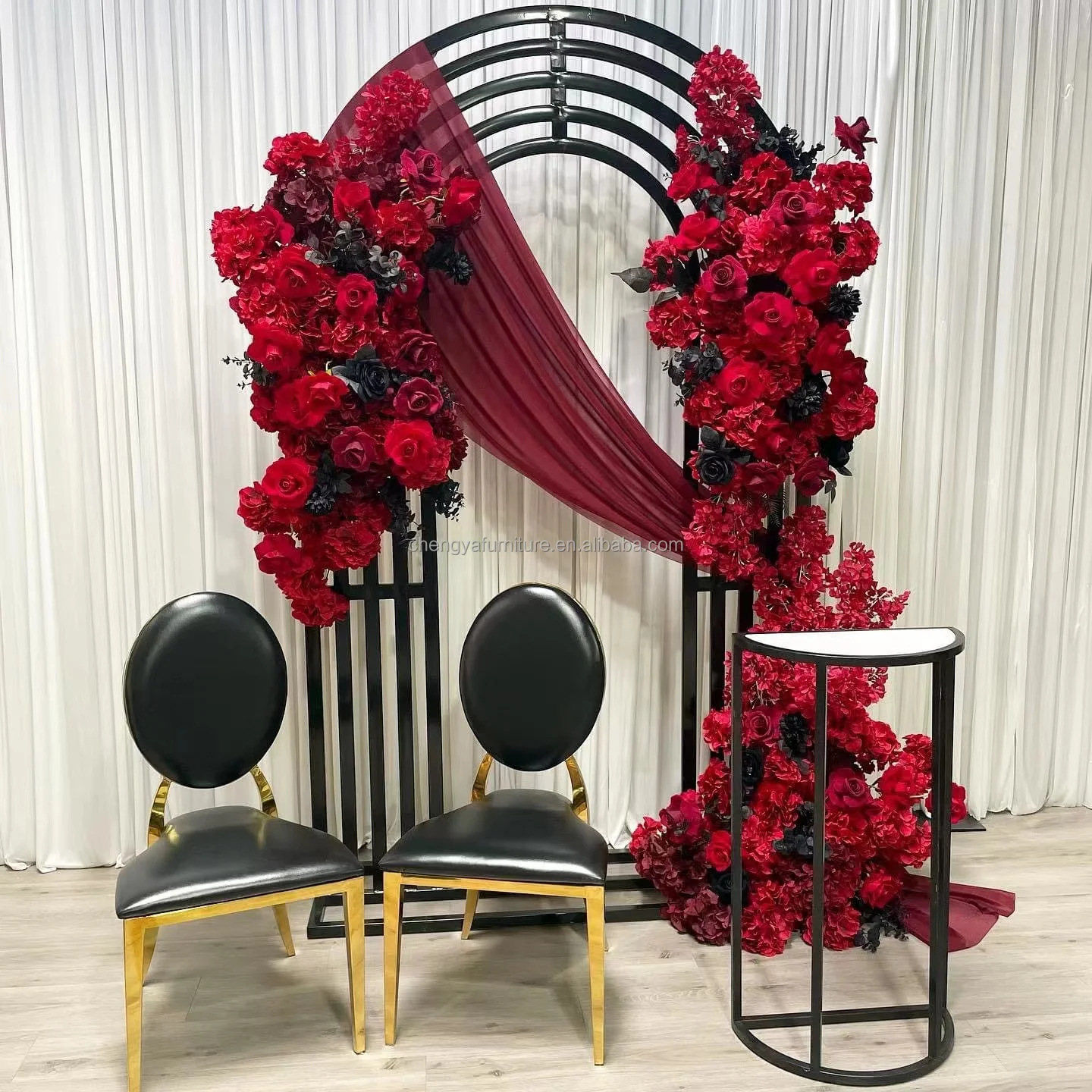 Wedding Backdrop Metal Arch Stand Modern Metal Display For Wedding