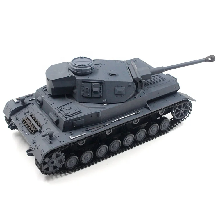 Henglong 3859-1 1/16 Scale Panzer IV F2 Type RC Tank Military Model 2.4Ghz IR+BB Radio Remote Control Toys DIY Tank Hobby Gifts