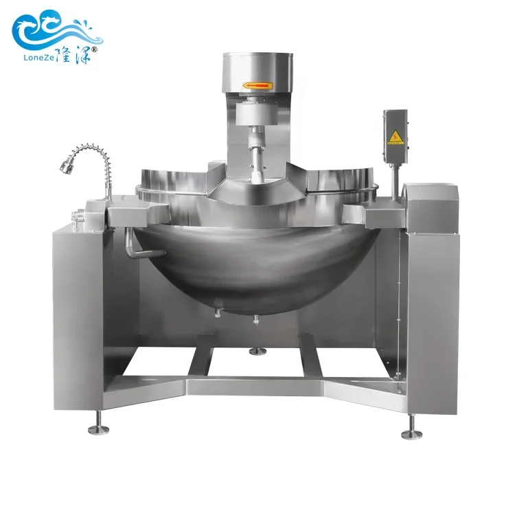 tomato sauce  ketchup making machine 100L 200L 300L automatic double jacketed kettle